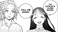 Kiryu and his sister as seen in the manga (Image via Nii Satoru/Shueisha)